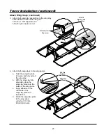 Предварительный просмотр 20 страницы Wenger Diva Acoustical Tower Installation Instructions Manual