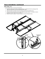 Предварительный просмотр 21 страницы Wenger Diva Acoustical Tower Installation Instructions Manual