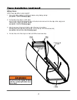 Предварительный просмотр 23 страницы Wenger Diva Acoustical Tower Installation Instructions Manual