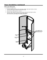 Предварительный просмотр 27 страницы Wenger Diva Acoustical Tower Installation Instructions Manual