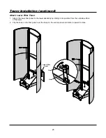 Предварительный просмотр 28 страницы Wenger Diva Acoustical Tower Installation Instructions Manual