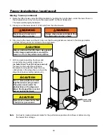 Предварительный просмотр 30 страницы Wenger Diva Acoustical Tower Installation Instructions Manual