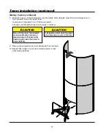 Предварительный просмотр 31 страницы Wenger Diva Acoustical Tower Installation Instructions Manual