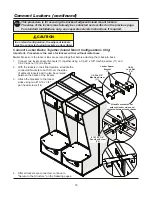 Preview for 18 page of Wenger Gearboss Customizable Wood Lockers Installation And Owner'S Instructions