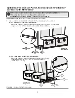 Предварительный просмотр 21 страницы Wenger Gearboss Customizable Wood Lockers Installation And Owner'S Instructions