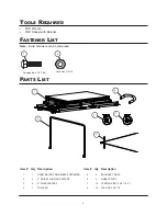 Preview for 4 page of Wenger OnBoard 210C018 Assembly And Owner'S Manual