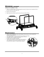 Предварительный просмотр 10 страницы Wenger OnBoard 210C018 Assembly And Owner'S Manual