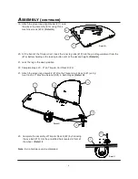 Preview for 8 page of Wenger OnBoard Timpani Cart Assembly And Owner'S Manual