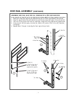 Preview for 6 page of Wenger Tourmaster Side Rails Assembly Instructions Manual