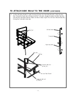 Preview for 12 page of Wenger Tourmaster Side Rails Assembly Instructions Manual