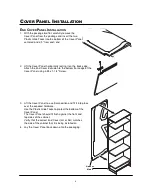 Предварительный просмотр 4 страницы Wenger UltraStor Cover Panel Installation Instructions Manual