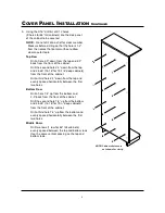 Предварительный просмотр 5 страницы Wenger UltraStor Cover Panel Installation Instructions Manual