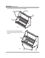 Предварительный просмотр 9 страницы Wenger Violin / Viola Storage Rack Assembly Instructions Manual