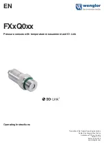 Wenglor FX Q0 Series Operating Instructions Manual preview