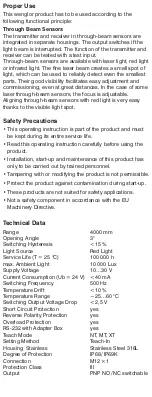 Preview for 5 page of Wenglor OEII403C0103 User Manual