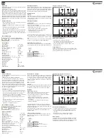 Preview for 2 page of Wenglor OPT2010 Operating Instructions