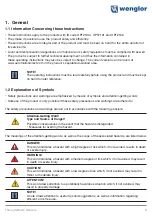 Preview for 3 page of Wenglor OPT2130 Operating Instructions Manual