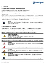 Preview for 3 page of Wenglor OPT2133 Operating Instructions Manual