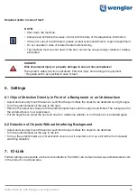 Preview for 15 page of Wenglor OPT2168 Operating Instructions Manual