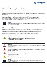 Preview for 3 page of Wenglor P1KH Series Operating Instructions Manual