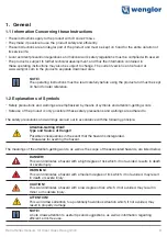 Preview for 3 page of Wenglor P1KK Series Operating Instructions Manual