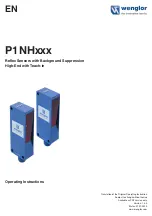 Preview for 1 page of Wenglor P1NH Series Operating Instructions Manual