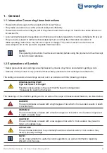 Preview for 3 page of Wenglor P1NK Series Operating Instructions Manual