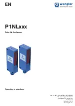 Preview for 1 page of Wenglor P1NL Series Operating Instructions Manual