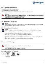 Preview for 7 page of Wenglor P1XF001 Operating Instructions Manual