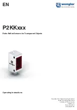 Wenglor P2KK Series Operating Instructions Manual preview