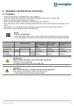 Preview for 17 page of Wenglor U1RT002 Operating Instructions Manual