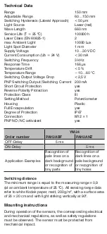 Предварительный просмотр 7 страницы Wenglor YM24PAH2ABF User Manual