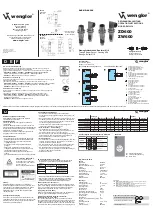 Preview for 1 page of Wenglor ZD600 Series Operating Instructions