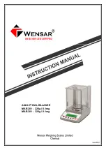 Preview for 1 page of Wensar MAB 201 Instruction Manual