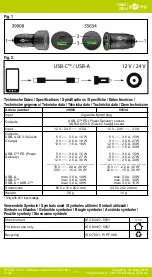 Preview for 1 page of Wentronic Goobay 39908 Manual