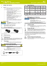 Предварительный просмотр 2 страницы Wentronic goobay 44176 User Manual