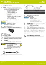 Preview for 2 page of Wentronic goobay 44177 User Manual