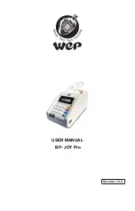 Preview for 1 page of WeP BP JOY Pro User Manual