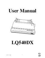 Preview for 1 page of WeP LQ540DX User Manual