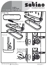 Предварительный просмотр 2 страницы WEPA Satino Jumbo 331040 Assembly Instructions