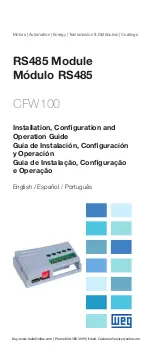 Weq CFW100 Installation, Configuration And Operations Manual preview