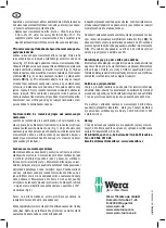 Предварительный просмотр 10 страницы Wera 05075651001 User Manual