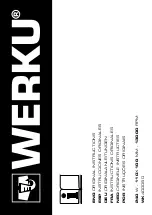 WERKU WK400050 Original Instructions Manual preview