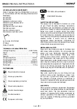 Preview for 2 page of WERKU WK402060 Original Instructions Manual