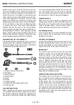 Preview for 5 page of WERKU WK403070 Original Instructions Manual