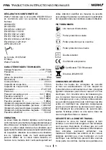 Preview for 18 page of WERKU WK403160 Original Instructions Manual