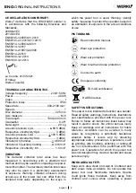 Preview for 2 page of WERKU WK403260 Original Instructions Manual