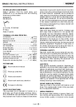 Preview for 2 page of WERKU WK500470 Original Instructions Manual