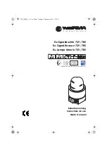 Предварительный просмотр 1 страницы WERMA Signaltechnik 729 Instructions For Use Manual