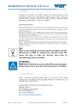 Preview for 7 page of Werner Dosiertechnik 22189 Operating And Installation Instructions